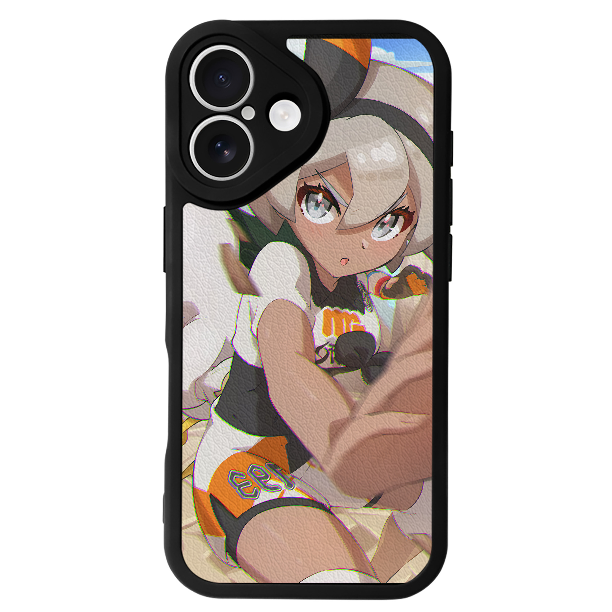 （画像用） ポケットモンスター Pokémon 【iPhone 16シリーズ対応】シリコンスマホケース（レザー調） 材質：シリコン